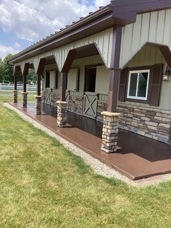 after epoxy flooring