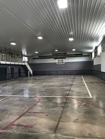 before epoxy flooring