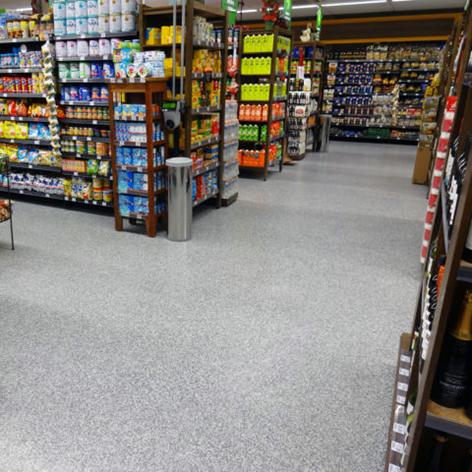 commercial autoshop flooring
