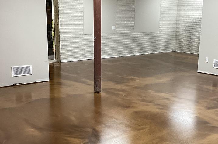basement floor