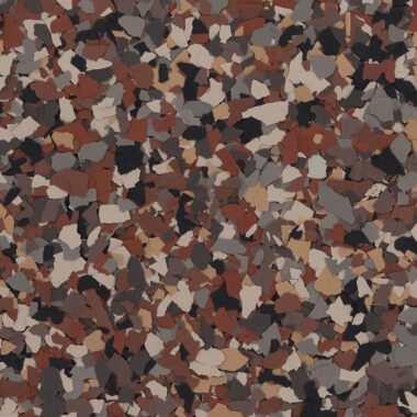 flake epoxy swatch