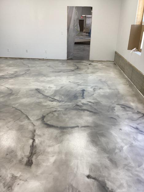 commercial polyaspartic epoxy flooring for blank