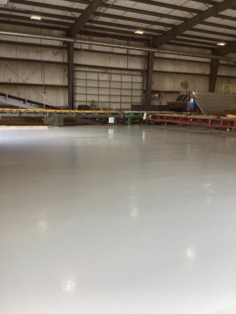 commercial polyaspartic epoxy flooring for blank