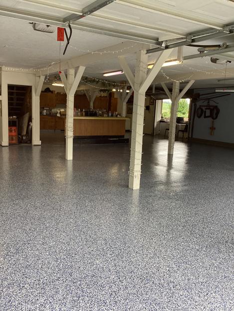 commercial polyaspartic epoxy flooring for blank