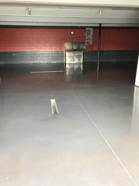 commercial polyaspartic epoxy flooring for blank