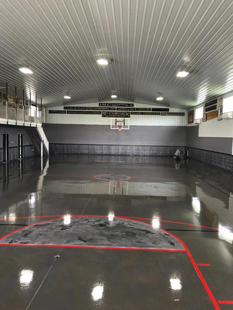 commercial polyaspartic epoxy flooring for blank