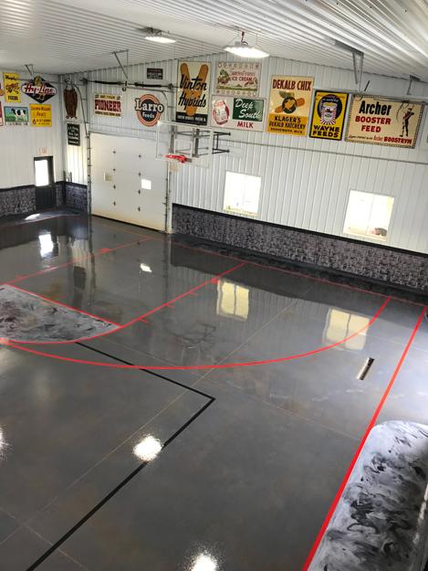 commercial polyaspartic epoxy flooring for blank
