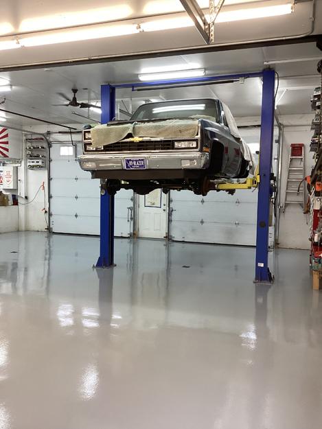 commercial polyaspartic epoxy flooring for blank