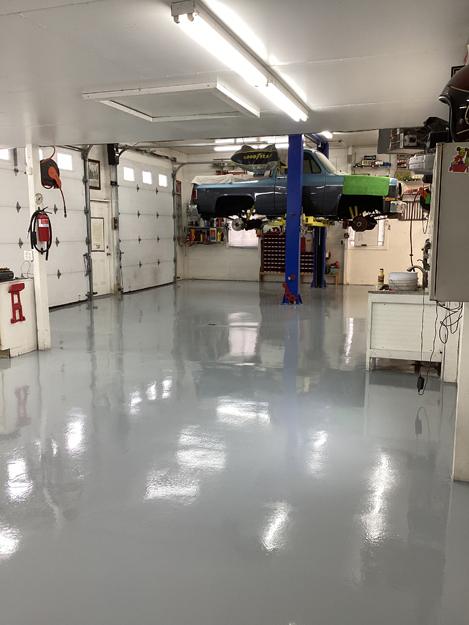 commercial polyaspartic epoxy flooring for blank