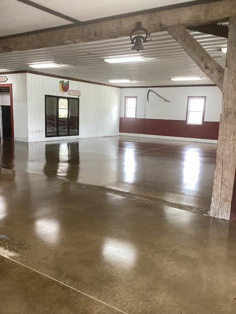 commercial polyaspartic epoxy flooring for blank