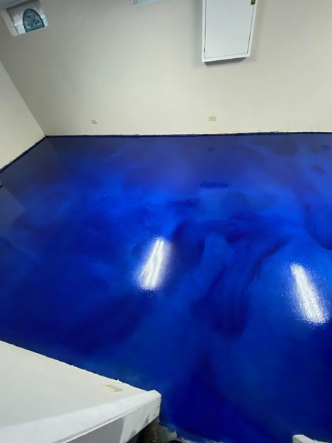 polyaspartic epoxy flooring for blank