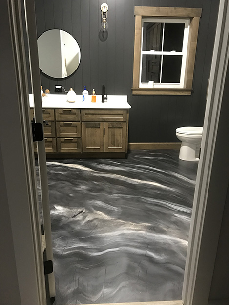 polyaspartic epoxy flooring for blank