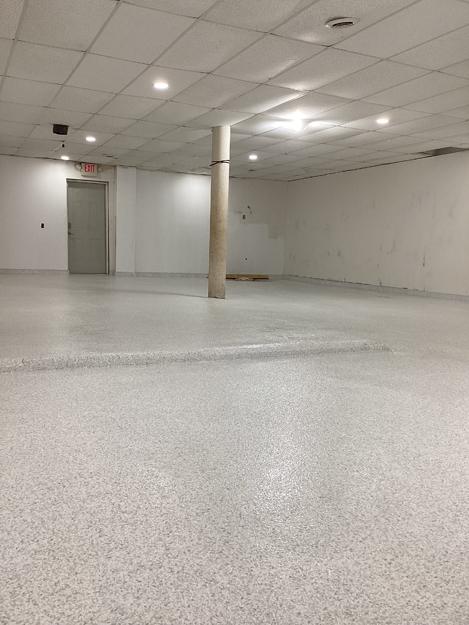 polyaspartic epoxy flooring for blank